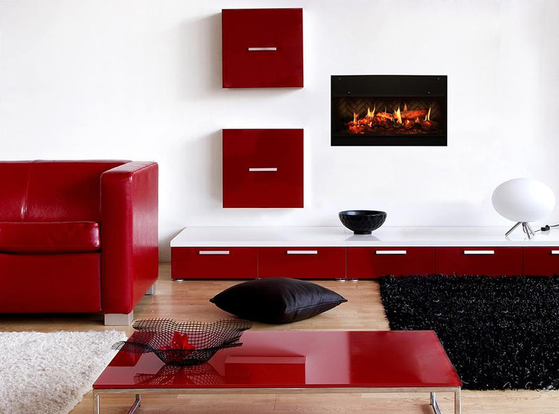 Dimplex Opti-V™ 30" Solo Built-In Electric Fireplace - VF2927L - Fireplace Choice