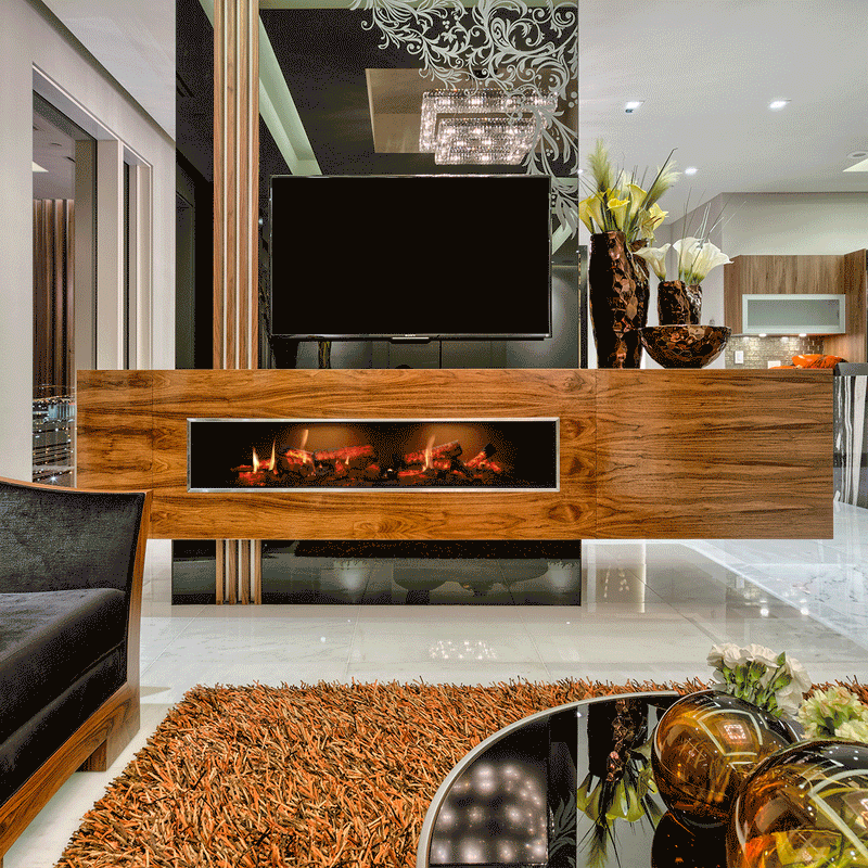 Dimplex Opti-V™ Duet Built-In Electric Fireplace - VF5452L - Fireplace Choice