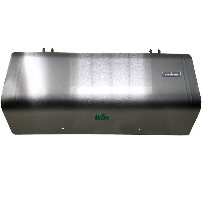 green-mountain-windowless-stainless-steel-grill-barrel-lid-for-jim-bowie-pellet-grills 1