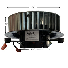 Fasco Front Mount Blower PE-300714 for Buck Wood Stoves - Fireplace Choice