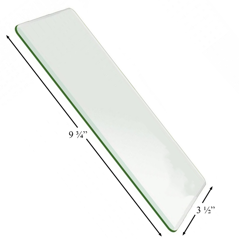 Buck Stove Buck Wood Stove Bay Side Glass for Models 18 and 81: PG 810100 - Alternate View