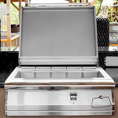 PGS Grills PGS Legacy Large Beverage Center Stainless Steel - Rear View