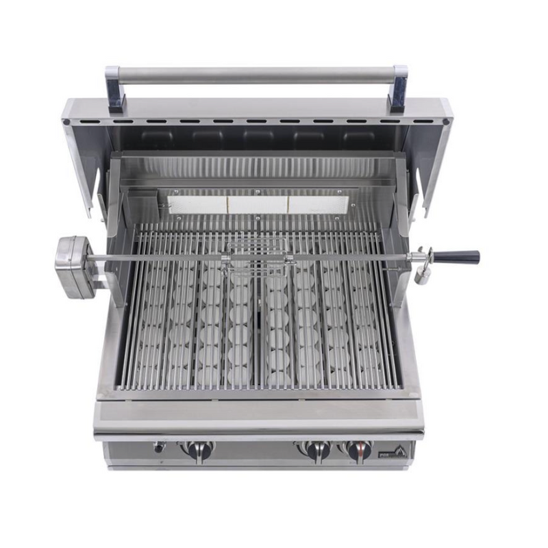 PGS Grills PGS Newport 30” Grill Head With Built in One Hour Gas Timer for Natural Gas