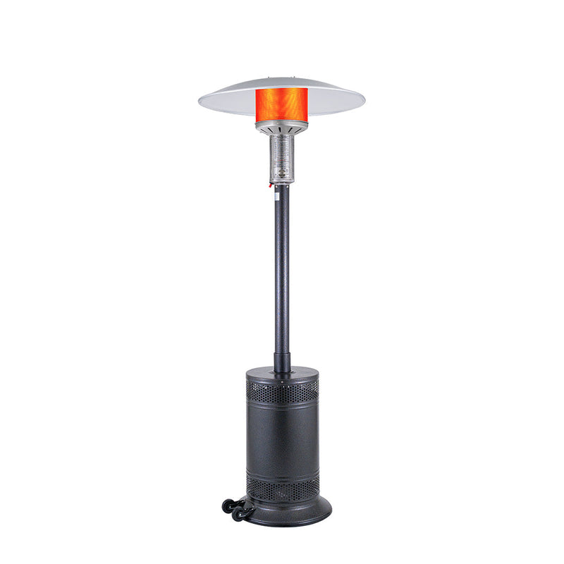 Patio Comfort 90" Jet/Silver Vein Portable Propane Gas Outdoor Patio Heater - Alternate View
