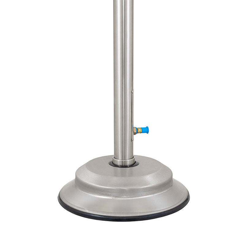 Patio Comfort 93" Stainless Steel Portable Natural Gas Outdoor Patio Heater - Rear View
