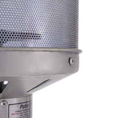 Patio Comfort Vintage 93" Cast Aluminum Antique Bronze Portable Propane Gas Patio Heater - Connection Detail