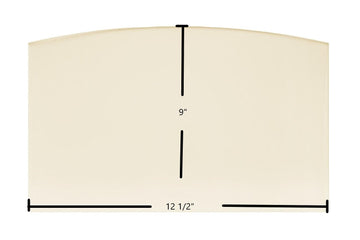 PelPro Arch Top Pellet PP60, PP70, PP130 Glass