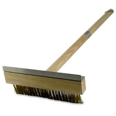 Pinnacolo 10" Wooden Broom With Wire Bristle