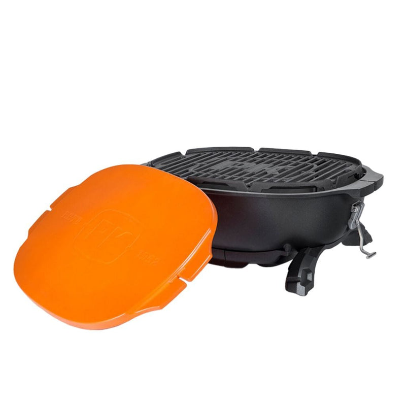 PK Grills Portable Kitchen 20" Graphite PKGO Portable Outdoor Charcoal Grill Hibachi - Close-Up