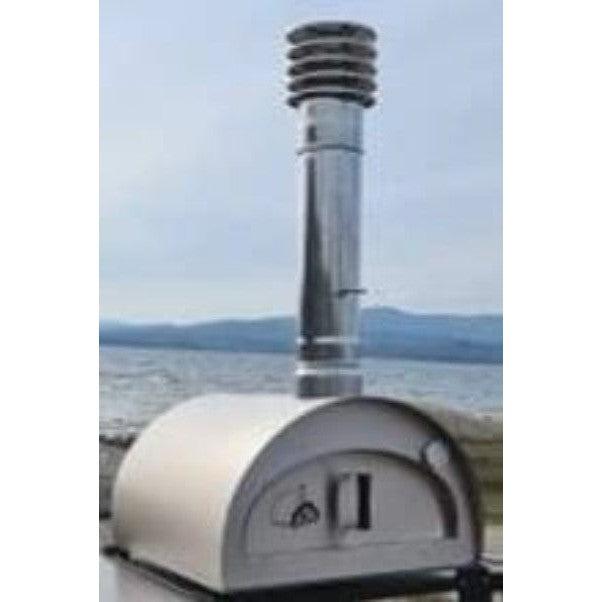 ProForno Pizzi 24" Stainless Steel Portable Wood Fired Brick Pizza Oven