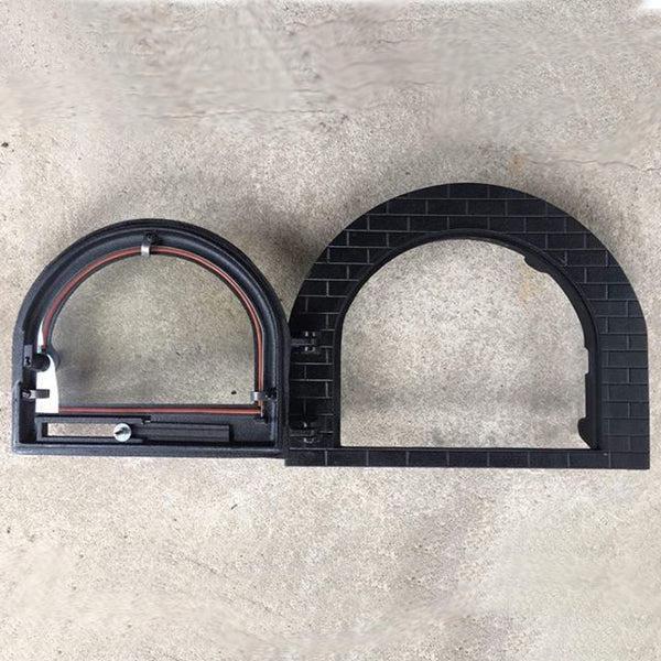 ProForno Traditional Black Cast Iron Oven Door ONLY - Alternate View