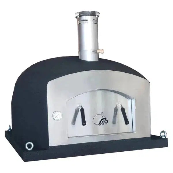 ProForno Vision PRO 30" Traditional Wood Fired Brick Pizza Oven with Stainless Steel Door