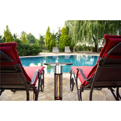 RADtec 24" Infrared Bistro Table Heater - Square Top - Alternate View