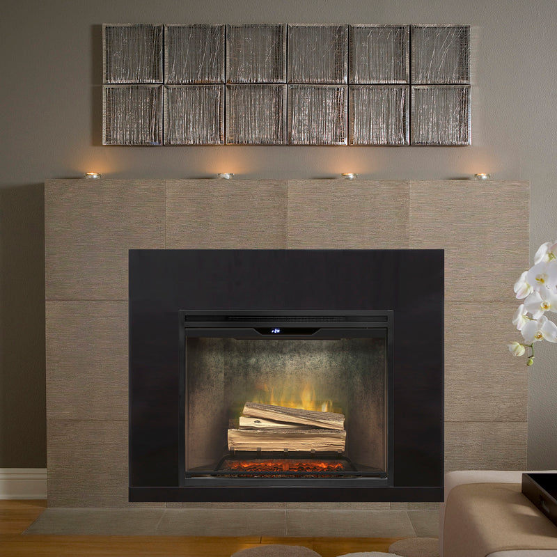 Dimplex Revillusion® 30" Built-in Electric Firebox in Weathered Concrete Liner - RBF30WC - Fireplace Choice