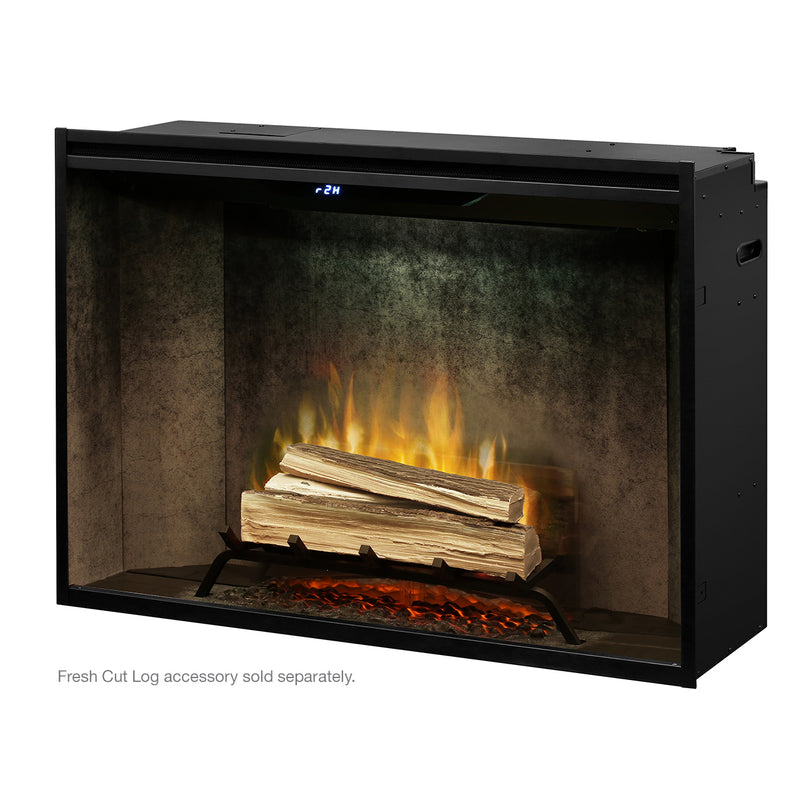 Dimplex 42" Revillusion Built-In Electric Firebox with Weathered Concrete - RBF42WC - Fireplace Choice