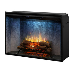 Dimplex 42" Revillusion Built-In Electric Firebox with Weathered Concrete - RBF42WC - Fireplace Choice