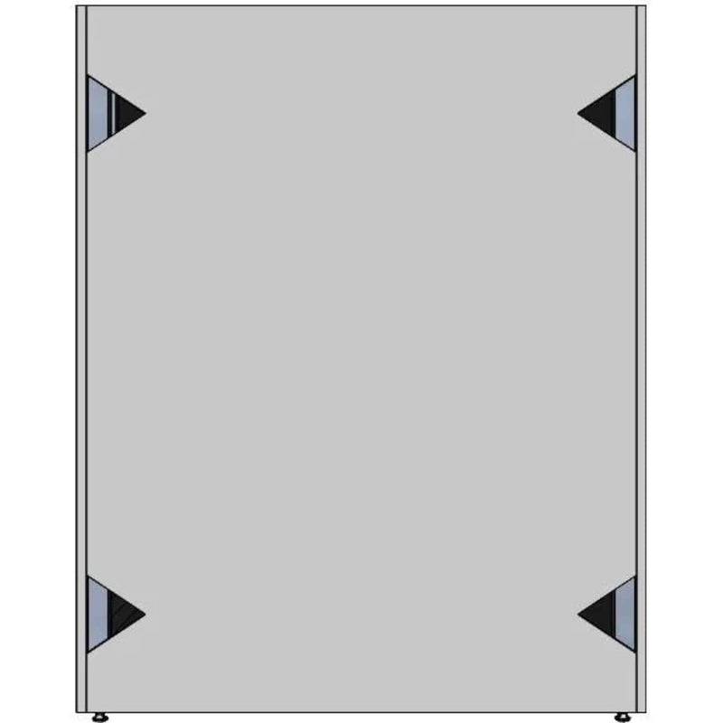 RTF Systems Universal 29" Ready To Finish BBQ Island 90 Degree Corner Cabinet - Alternate View