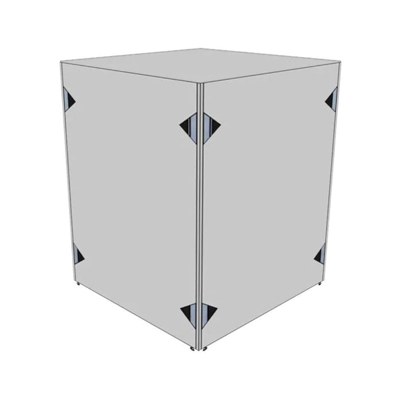 RTF Systems Universal 29" Ready To Finish BBQ Island 90 Degree Corner Cabinet