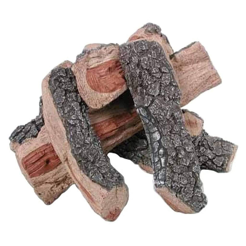 Rasmussen FP20B Fire Pit Bark/Split Logs with 20