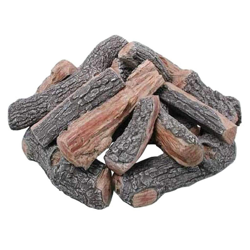 Rasmussen FP30BR Fire Pit Bark/Split Logs with 30