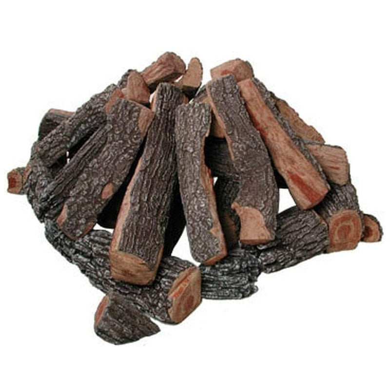 Rasmussen FP36SQB Fire Pit Bark/Split Logs with 36