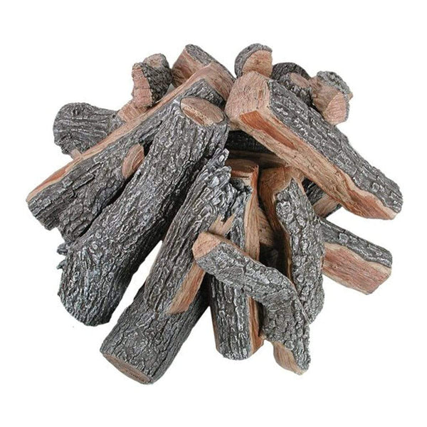 Rasmussen FP42B Fire Pit Bark/Split Logs | Fireplace Choice