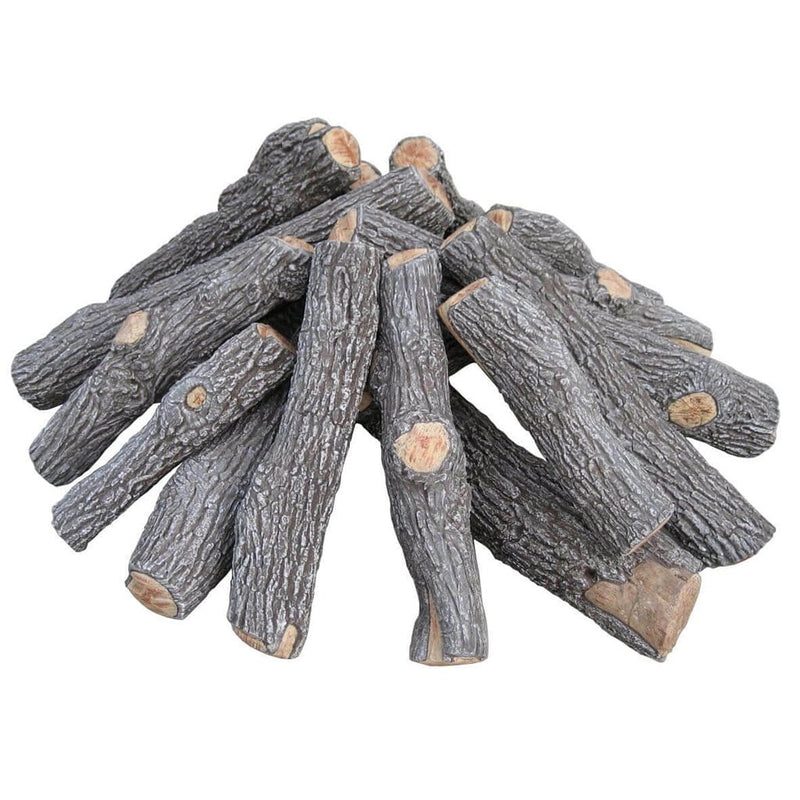 Rasmussen FP64B Fire Pit Bark/Split Logs with 64