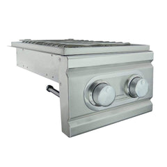 Renaissance Cooking Systems Renaissance Cutlass Pro Series 2-Burner Slide-In Natural Gas Side Burner - Alternate View