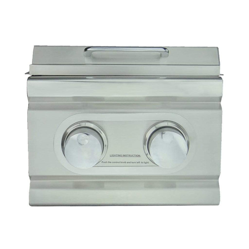 Renaissance Cooking Systems Renaissance Cutlass Pro Series 2-Burner Slide-In Natural Gas Side Burner