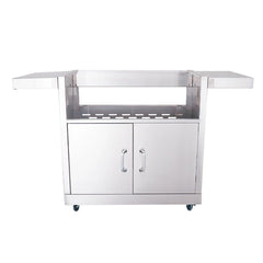 Renaissance Cooking Systems Renaissance Freestanding Stainless Cart for 30" Cutlass Pro 4-Burner Drop-In Grill - Alternate
