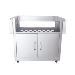 Renaissance Cooking Systems Renaissance Freestanding Stainless Cart for 30" Cutlass Pro 4-Burner Drop-In Grill