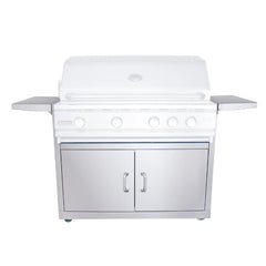 Renaissance Cooking Systems Renaissance Freestanding Stainless Cart for 38" Cutlass Pro 5-Burner Drop-In Grill - Dimensions