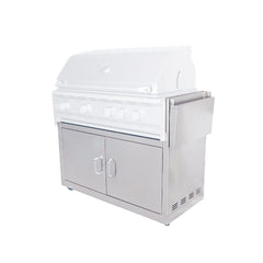 Renaissance Cooking Systems Renaissance Freestanding Stainless Cart for 38" Cutlass Pro 5-Burner Drop-In Grill - Top View