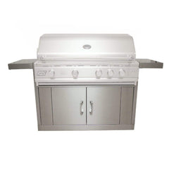 Renaissance Cooking Systems Renaissance Freestanding Stainless Cart for 42" Cutlass Pro 5-Burner Drop-In Grill - Alternate