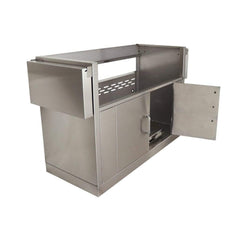 Renaissance Cooking Systems Renaissance Freestanding Stainless Cart for 42" Cutlass Pro 5-Burner Drop-In Grill - Close-Up
