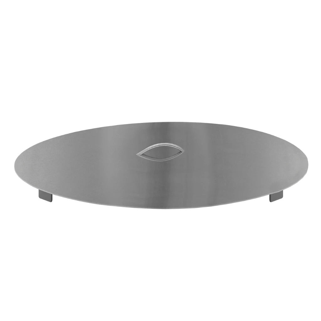 Firegear Round Flat Stainless Steel Lid with Handle - LID-33R2 - Fireplace Choice