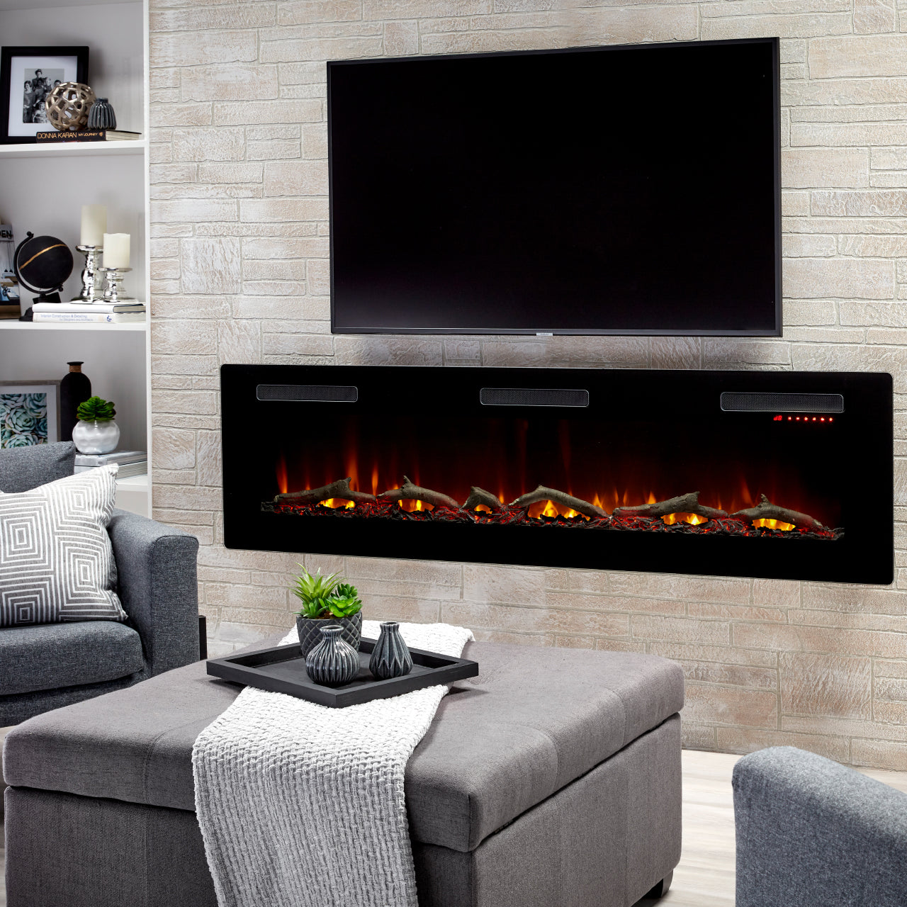 Dimplex Sierra 72-Inch Linear Electric Fireplace - SIL72 - Fireplace Choice