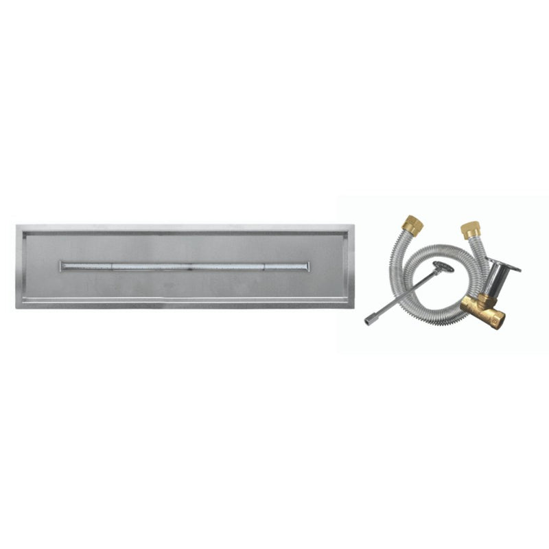 firegear-match-throw-ignition-lof-t-burner-fire-pit-kit-with-96-x-6-linear-stainless-steel-drop-in-pan-with-lip 1