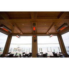Schwank 44" BistroSchwank Outdoor Single Stage Gas Patio Heater - Rear View