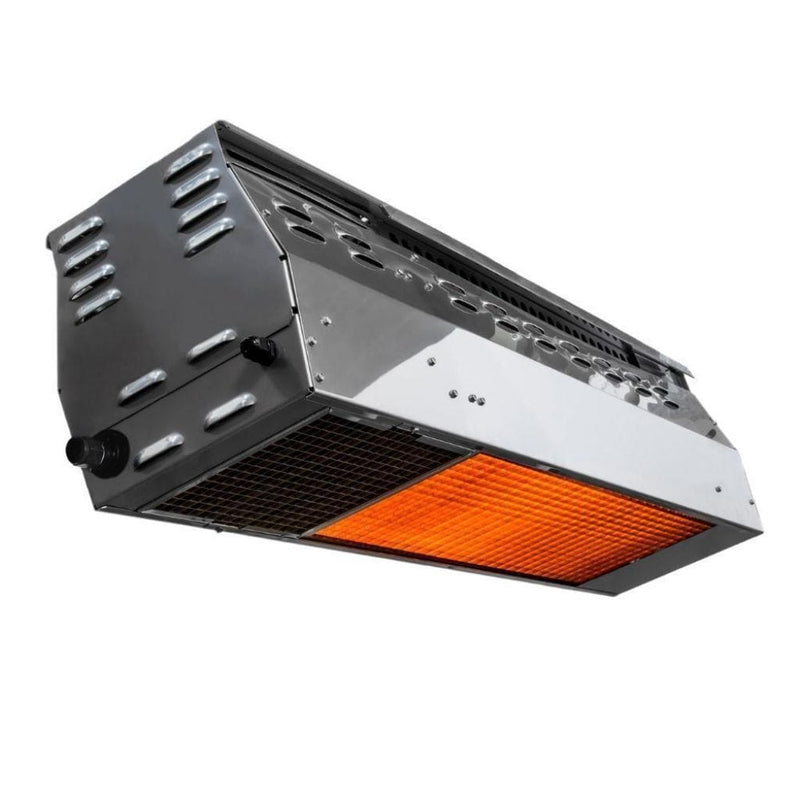 Schwank 44" BistroSchwank Outdoor Two Stage Gas Patio Heater - Label View
