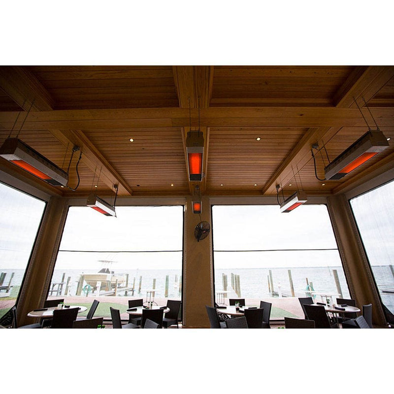 Schwank 44" BistroSchwank Outdoor Two Stage Gas Patio Heater - Side View