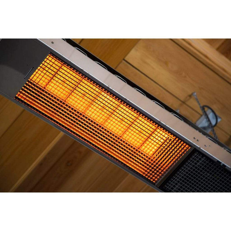 Schwank 44" BistroSchwank Outdoor Two Stage Gas Patio Heater - Close-Up