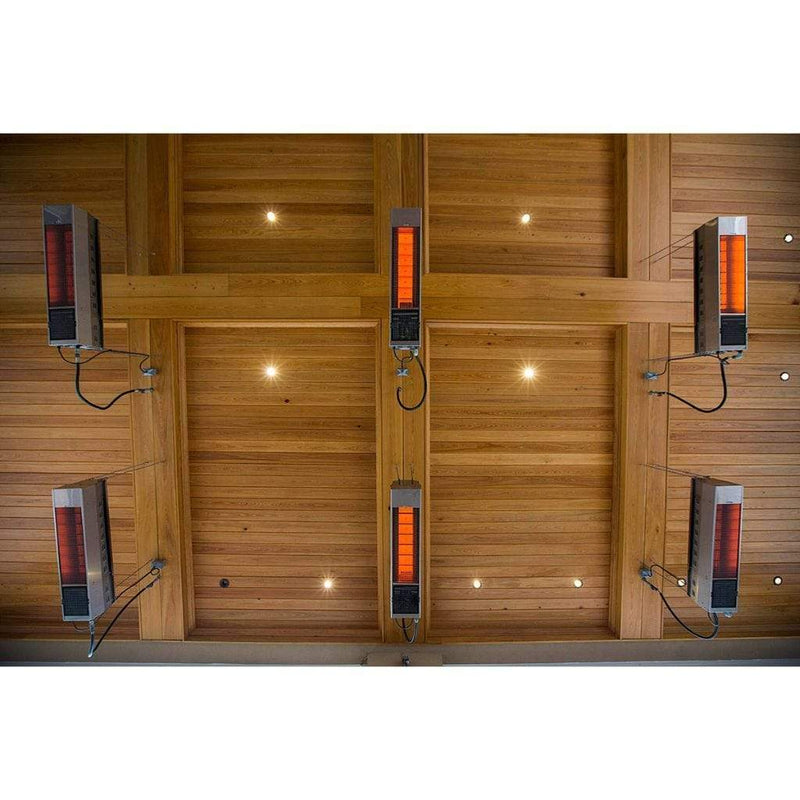 Schwank 44" BistroSchwank Outdoor Two Stage Gas Patio Heater - Rear View