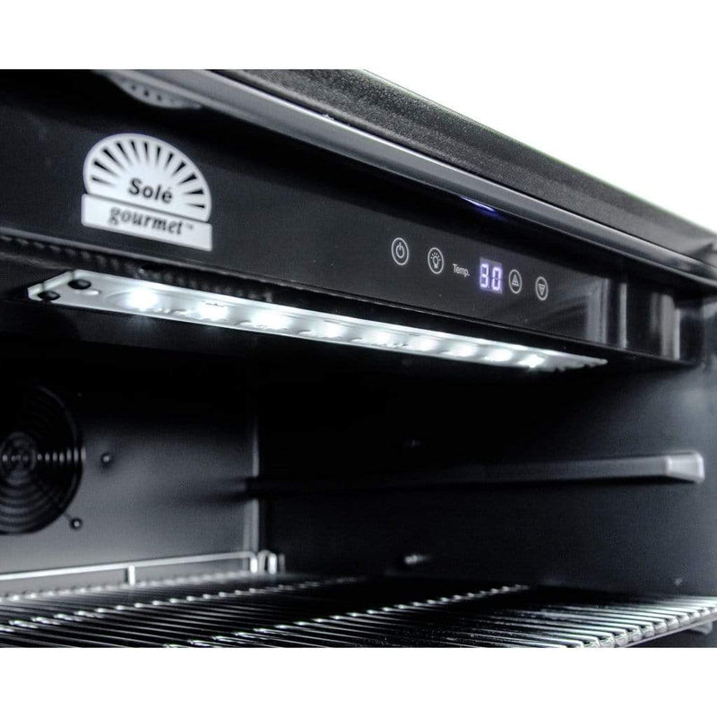 Sole Gourmet 24" Outdoor Rated Under Counter Refrigerator - Close-Up