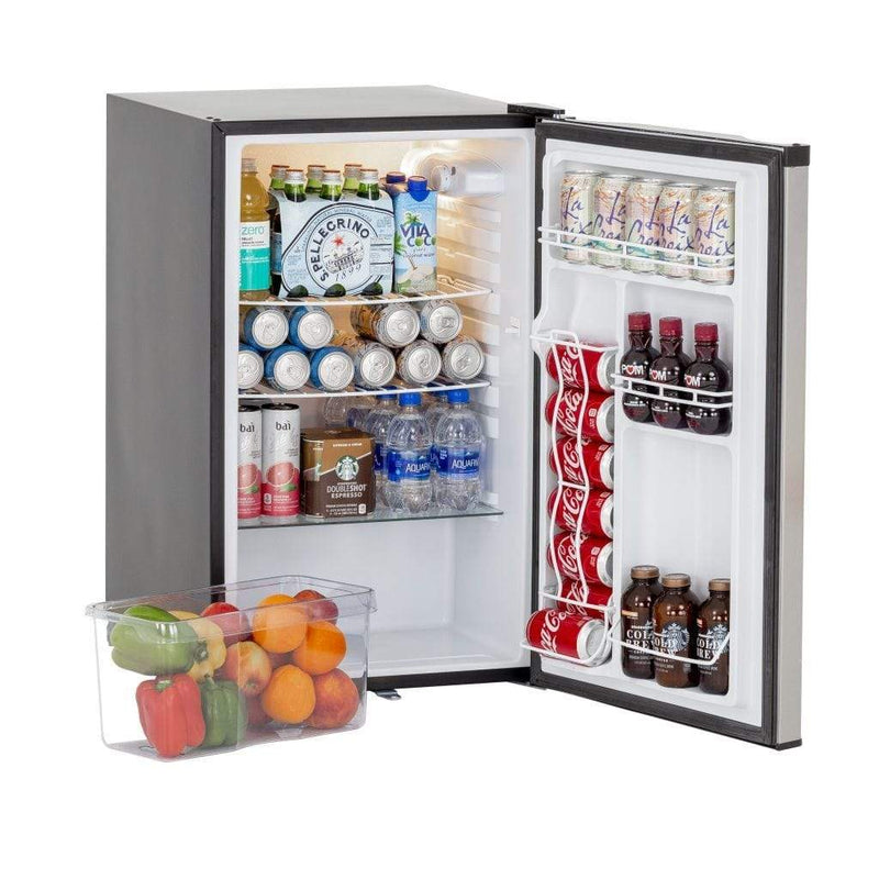 Summerset 21" 4.5 Cu. Ft. Compact Refrigerator with Reversible Door - Rear View
