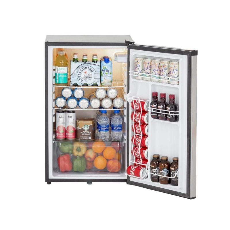 Summerset 21" 4.5 Cu. Ft. Compact Refrigerator with Reversible Door - Dimensions