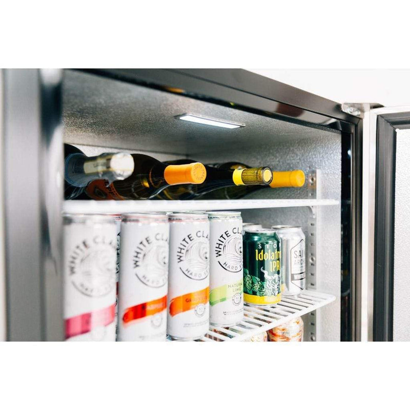 Summerset 24" 5.3 Cu.Ft. Deluxe Outdoor Rated Compact Refrigerator - Bottom View