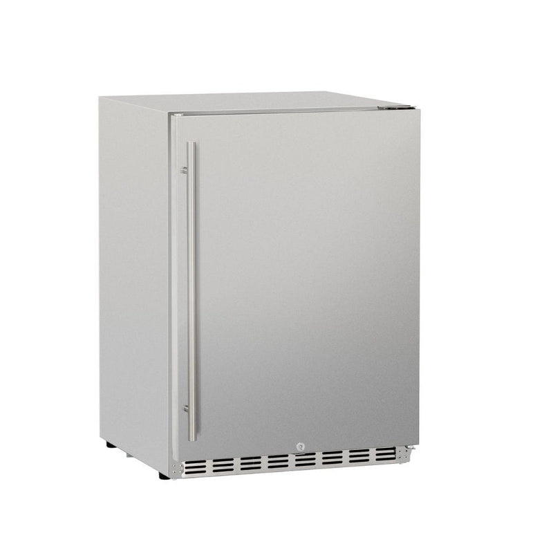 Summerset 24" 5.3 Cu.Ft. Deluxe Outdoor Rated Compact Refrigerator - Rear View