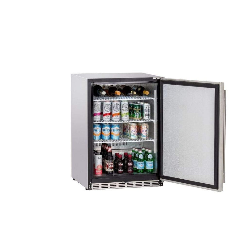 Summerset 24" 5.3 Cu.Ft. Deluxe Outdoor Rated Compact Refrigerator - Dimensions