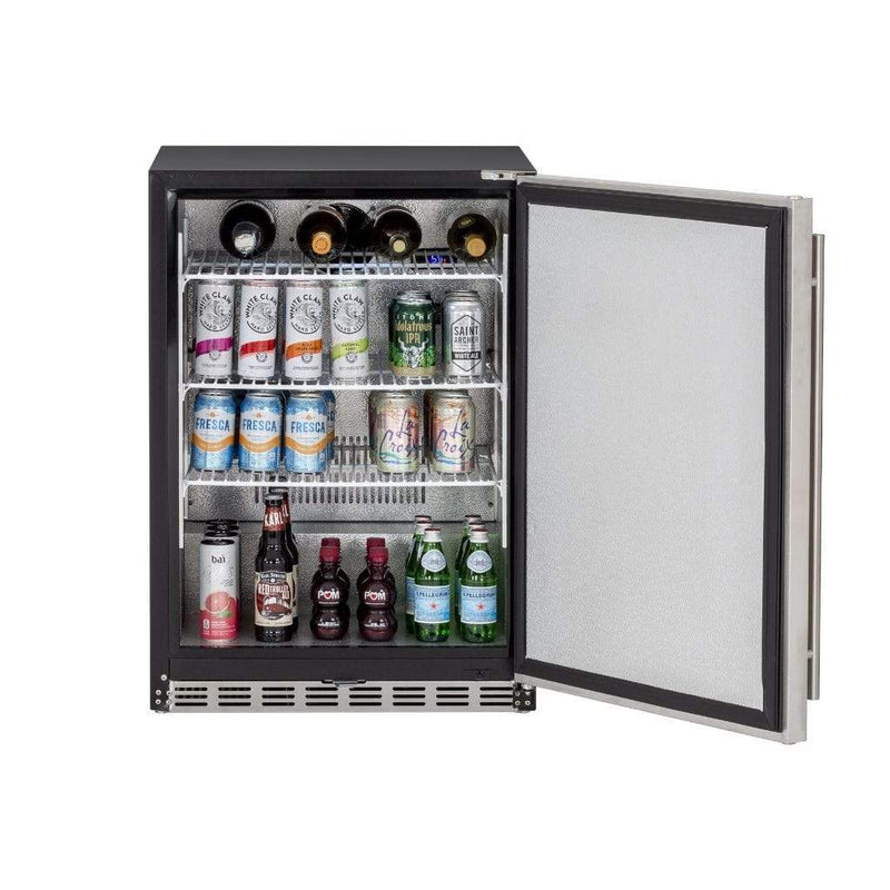 Summerset 24" 5.3 Cu.Ft. Outdoor Rated Compact Refrigerator - Side View